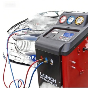 Máquina de Recuperación y Llenado de Refrigerante Totalmente Automática <span class=keywords><strong>500PLUS</strong></span> y 300PLUS para Limpieza de Tuberías de Aire Acondicionado Automotriz - Product Image 5