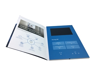 7 inch A4 công suất lớn <span class=keywords><strong>Video</strong></span> Card-Đặc trưng trong <span class=keywords><strong>LCD</strong></span> Wedding <span class=keywords><strong>video</strong></span> Brochure như quảng cáo kinh doanh cuốn sách - Product Image 5