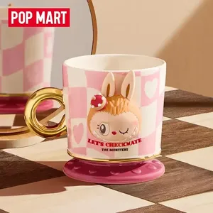 POP MART LABUBU the MONSTERS LET'S CHECKMATE Serie Taza Adornos Kawaii Figuras Decoración del Hogar Modelo de Escritorio Juguetes para Niñas - Product Image 2