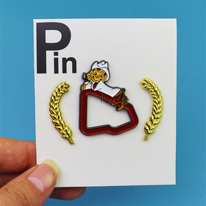 Pin de Sombrero de Metal Esmaltado Suave, Moderno y Artesanal, de la Marca Hat Selas, Prueba Gratuita - Product Image 4