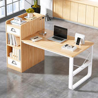 Bureau de travail de designer à bon prix, bureau d'ordinateur en bois / Bureau de luxe pour 4 personnes, mobilier de bureau