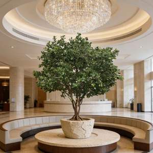 Árbol <span class=keywords><strong>de</strong></span> Limón Artificial <span class=keywords><strong>de</strong></span> Gran Tamaño Personalizado <span class=keywords><strong>de</strong></span> 400 cm, Decoración <span class=keywords><strong>de</strong></span> Interiores, Gran Árbol <span class=keywords><strong>de</strong></span> Limón con Troncos Naturales - Product Image 4