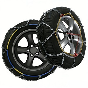 Chaînes à neige universelles pour pneus de voiture de haute qualité 4WD <span class=keywords><strong>KB</strong></span> 16 mm en acier au carbone, chaînes à pneus antidérapantes en acier allié pour la neige - Product Image 4