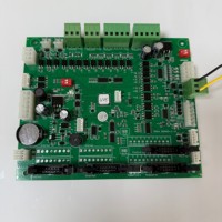 Placa base de bomba de gasolina PCB multicapa de grado industrial, 1 oz de cobre, terminales verdes duraderos, diseñados con precisión, servicio OEM para combustible.