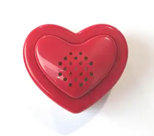 heart with bell sound heart shaped sound module sound ic chip 3 switches for plush toys and doll