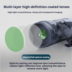 8*21 고출력 고화질 쌍안경 장거리 사냥 망원경 스포츠 여행 캠핑 사냥 줌 야외 망원경 - Product Image 4