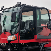 Chariot élévateur tout-terrain à moteur diesel, empileur 4x4, équipement de levage tout-terrain pour la manutention des matériaux, le chargement et le transfert de marchandises