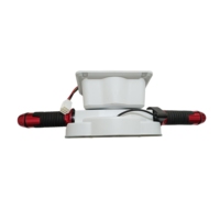 Kit DIY JSJM Gauges pour machine de jeu vidéo d'arcade de course, volant de moto de simulation pour enfants avec poignée LED, version anglaise