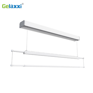 Séchoir pliable pour vêtements et couvertures à double tige pour l'extérieur-Conception électrique ultra-mince compacte - Product Image 1