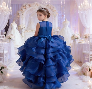 Nouvelles robes <span class=keywords><strong>de</strong></span> soirée <span class=keywords><strong>princesse</strong></span> à paillettes moelleuses pour les filles <span class=keywords><strong>de</strong></span> 10 ans <span class=keywords><strong>robe</strong></span> <span class=keywords><strong>de</strong></span> <span class=keywords><strong>mariée</strong></span> grande fleur <span class=keywords><strong>robe</strong></span> <span class=keywords><strong>de</strong></span> bal enfant longue queue - Product Image 4