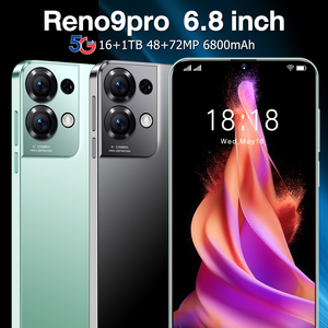 5G Reno <span class=keywords><strong>9</strong></span> Proสมาร์ทโฟน10คอร์6.8นิ้วเต็มหน้าจอ48mp + 72mpกล้องโทรศัพท์มือถือ6800MAh 16GB + 1T Dual SIM Androidโทรศัพท์มือถือ - Product Image 2