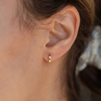 EManco Boucles d'oreilles unisexes en acier inoxydable pour femmes et hommes, style punk gothique, faux piercing, bijoux, expédition en 48 heures