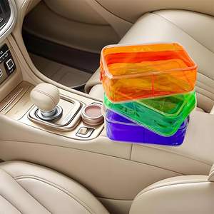 กระเป๋าเครื่องสำอางสีลูกกวาดแบบพกพาขนาดเล็กสำหรับเดินทางในห้องน้ำกระเป๋าเครื่องสำอางสีใสสำหรับเล่นกีฬาซักได้ - Product Image 5