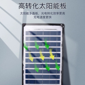 Lámpara Solar LED de Pared para Exteriores, Alta Luminosidad, Celda Solar Mono Si, 3 Años de Garantía, para Iluminación de Jardines y Caminos - Product Image 3