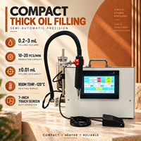 Machine de remplissage de cartouches AIO semi-automatique UKETA pour cartouches jetables de 0,5g, 1g, 2g, à huile épaisse, pour cartouches chauffantes et matériel de remplissage de cartouches vides