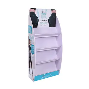 Promotion Plastic Floor Display Stand For Clothes Display