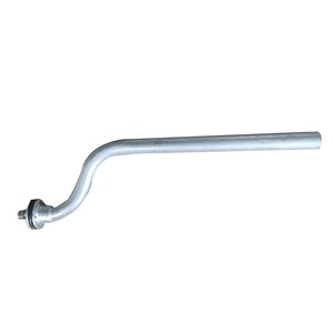 Zinc-Plated Truck Mudguard Support Installation Tube J Shape Truck <b>Bracket</b> - Product Image 1