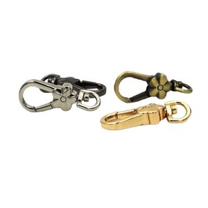 Flower Shape Metal Keychain Zinc Alloy 8.4mm Inner Diameter Durable <b>Key</b> <b>Ring</b> For Bag Jewelry <b>Accessories</b> - Product Image 5
