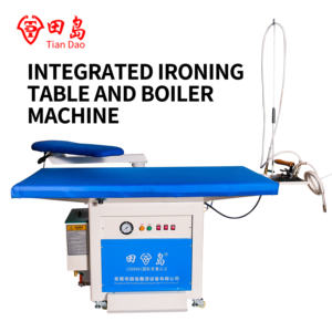 Профессиональное оборудование для прачечных: вакуумный гладильный стол с парогенератором и отпаривателем для коммерческого использования - Product Image 2