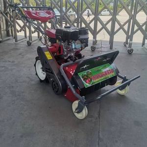 Désherbeuse autopropulsée à essence haute productivité pour vergers, débroussailleuse à largeur de travail de 60 cm, réglable pour la balle de paille - Product Image 3