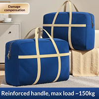 Sacs de déménagement et de rangement grande capacité en PE épaissi, design moderne et minimaliste, pour vêtements et couettes