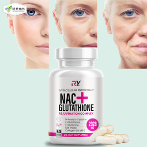 OEM L-<strong>Glutathione</strong> 500mg 60 Capsules Whitening Capsule Skin Whitening Pills Collagen L-<strong>Glutathione</strong> With Vitamin C Capsule - Product Image 1