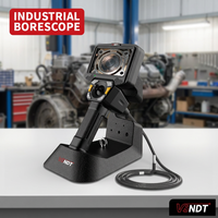 Cámara Endoscópica Industrial de 6mm HD IP67 a Prueba de Agua, Herramienta de Diagnóstico para Reparación de Motores de Automóviles, Boroscopio con Luz LED