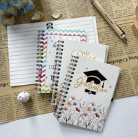 Carnet de Gratitude A6 en Papier Kraft Magnétique à Spirale, 100 Feuilles, Vente Chaude en Gros