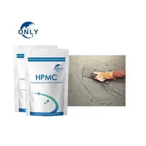 Hpmc Ehmc Hec Powder Manufacturer Construction Grade Raw Materials for Mortar Tile Adhesive Skim Coat Paint Coating
