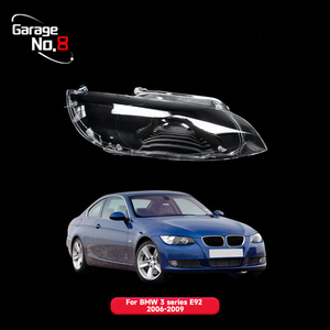 Nouveau pour <span class=keywords><strong>BMW</strong></span> série 3 <span class=keywords><strong>E92</strong></span> <span class=keywords><strong>2006</strong></span> 2007 2008 2009 couvercle de phare avant abat-jour coque voiture phare couvercle de lampe - Product Image 1