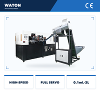 Machine de soufflage par étirage automatique à 2 cavités pour PET, 2200-2800 BPH, haute vitesse, pour la fabrication de bouteilles d'eau minérale en plastique de 500 ml à 2 L