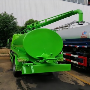 Camion-citerne septique Chengli de 5 m³ (5000 litres) à vendre – Camion d'aspiration de fèces sous vide haute pression avec jet de nettoyage - Product Image 6