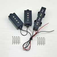 Custom Winding Solution Black Electric Guitar Pickup Bobbins for Professional Luthiers Stringed Instruments Repair