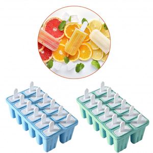 Moule à glaces en silicone à douze cavités, service OEM/ODM, prix usine, facile à démouler, réutilisable, pour la famille - Product Image 2
