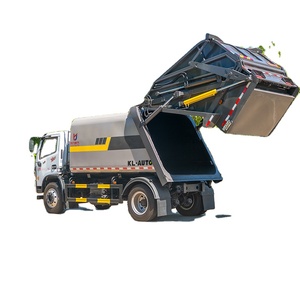 <span class=keywords><strong>Camion</strong></span> compacteur à ordures de 8 mètres cubes pour la collecte des ordures qui fuient. - Product Image 3
