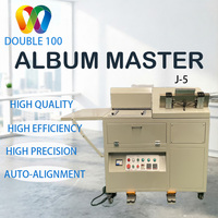 Machine tout-en-un automatique haute vitesse pour la finition d'albums photo commerciaux, machine de création d'albums photo avec tri automatique