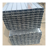 Acero galvanizado Tipo C Canal C Secciones Estructural Purlin Edificios Canal C perforado