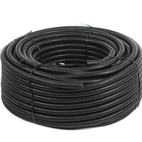 Gaine de protection pour câbles et fils en plastique de couleur personnalisable, gaine en PE enterrée avec une bonne flexibilité, type de raccordement, conduit