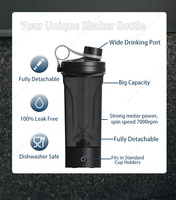 Entraînement USB Gym Automatique Auto Mélange Protéine Poudre Shaker Tasse Bouteille Gym Mélangeur Électrique