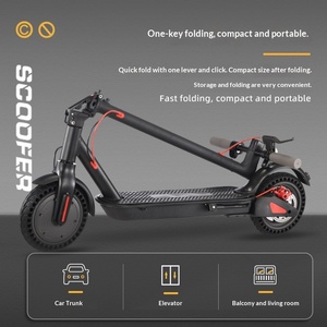 Envío Directo desde Almacén en Europa y América, <span class=keywords><strong>Scooter</strong></span> Eléctrico Plegable de Aleación de Aluminio de 350W, <span class=keywords><strong>30</strong></span> <span class=keywords><strong>km</strong></span>/<span class=keywords><strong>h</strong></span>, 18Ah/21Ah de Larga Duración - Product Image 4