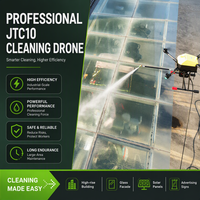 Dron de Limpieza de Grado Industrial, Máquina Inteligente para Lavar Ventanas, Dispositivo Confiable para el Mantenimiento de Fachadas de Edificios Profesionales