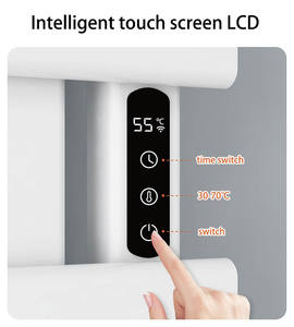 <span class=keywords><strong>Toallero</strong></span> eléctrico inteligente moderno, <span class=keywords><strong>toallero</strong></span> de temperatura constante y calentador, barra de calentamiento de secado termostático para Baño - Product Image 2