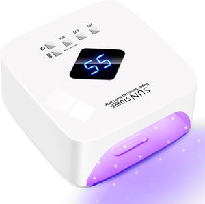 Lámpara UV Profesional para Uñas de 120W Recargable e Inalámbrica SUN S10, Lámpara LED UV para Uñas de Gel - Product Image 1