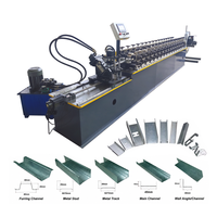 Machine de profilage de profilés métalliques et de rails, machine de profilage de profilés en C et en U, machine de profilage de profilés légers en C et en U, prix