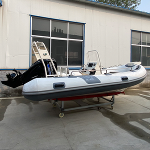 Barca da pesca <span class=keywords><strong>sportiva</strong></span> gonfiabile PVC Hypalon in alluminio scafo catamarano con motore fuoribordo rigido <span class=keywords><strong>Boa</strong></span> gonfiabile - Product Image 4