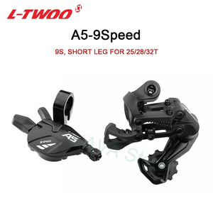 Grupo de Cambio LTWOO A5 para Bicicleta de Montaña y <span class=keywords><strong>Carretera</strong></span> 2*9S, Palanca de Cambios, <span class=keywords><strong>Desviador</strong></span> Trasero y <span class=keywords><strong>Delantero</strong></span> - Product Image 3