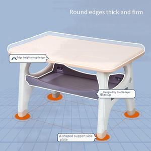 Bambini elegante vanità <span class=keywords><strong>scrivania</strong></span> <span class=keywords><strong>per</strong></span> bambini di alta qualità PE scuola di plastica colorata <span class=keywords><strong>sedie</strong></span> appoggiate con tavolo <span class=keywords><strong>per</strong></span> i bambini <span class=keywords><strong>per</strong></span> <span class=keywords><strong>studiare</strong></span> - Product Image 6