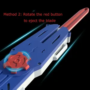 2024 <span class=keywords><strong>jouet</strong></span> d'épée d'assassin de garçon d'éjection automatique cool avec poignée de radis nouveau cadeau d'anniversaire pour enfants Cadeau D'anniversaire - Product Image 3