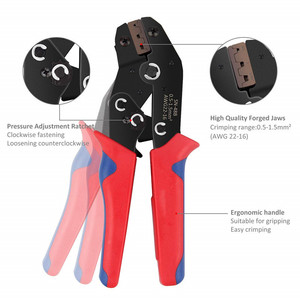 Kit de 600 Conectores Eléctricos Automotrices Impermeables, Conectores de Acero de 1/2/3/4/5/6 Pines, Conectores Impermeables con Trinquete para Crimpado - Product Image 4