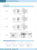 Connecteurs d'alimentation PC circulaires mâles et femelles en alliage d'aluminium, standard russe, filetés, 32 broches et 50 broches, PC-32TB PC-50TB